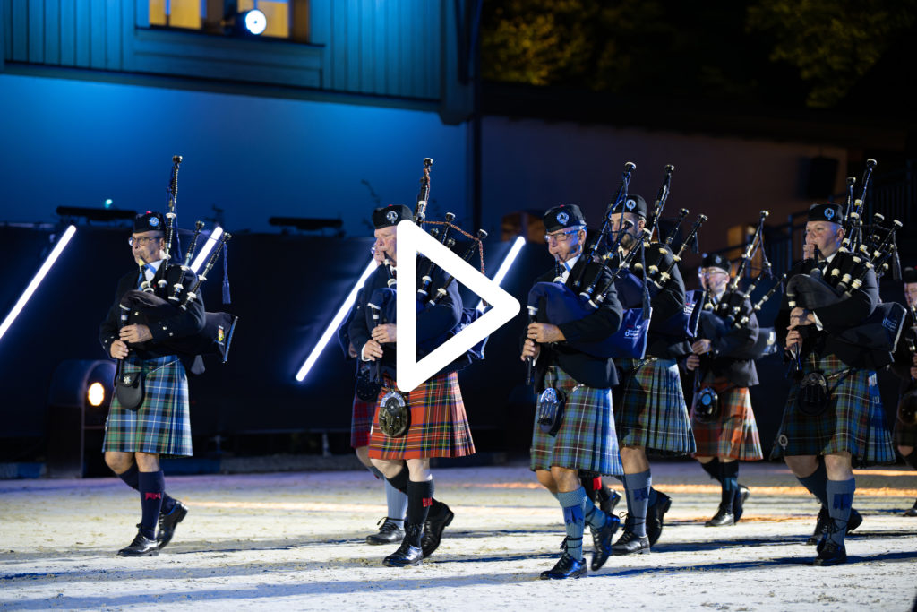 Home massed pipes and drums